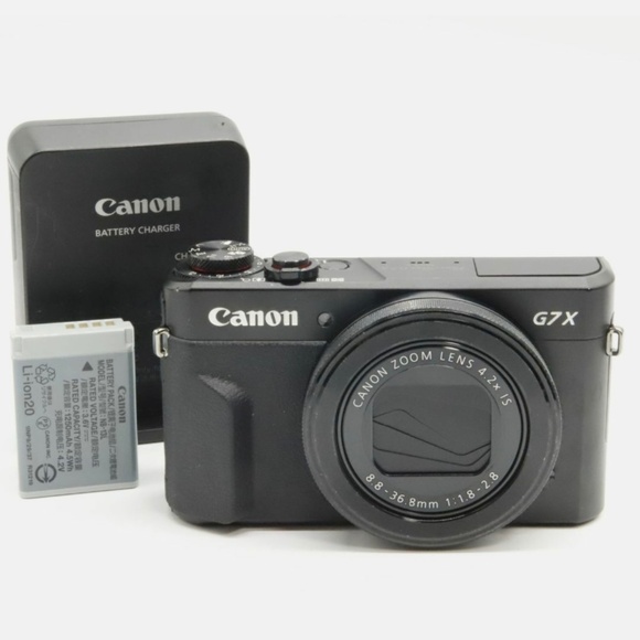 Canon PowerShot G7 X Mark II 20.1MP Compact Camera - Black